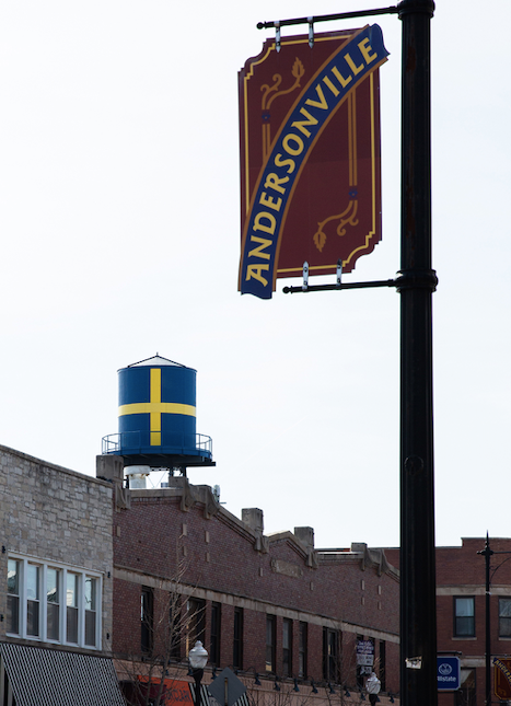 Andersonville water tower
