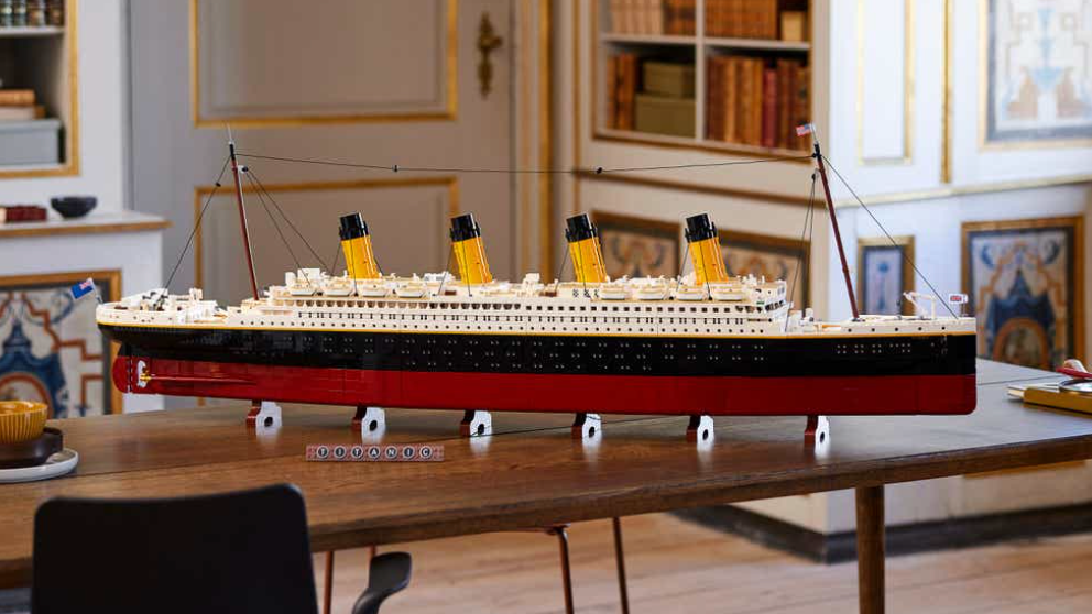 LEGO unveils its largest buildable collectible ever with massive Titanic set