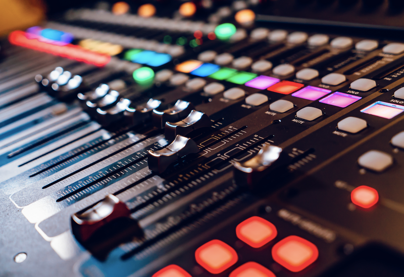 mixing board