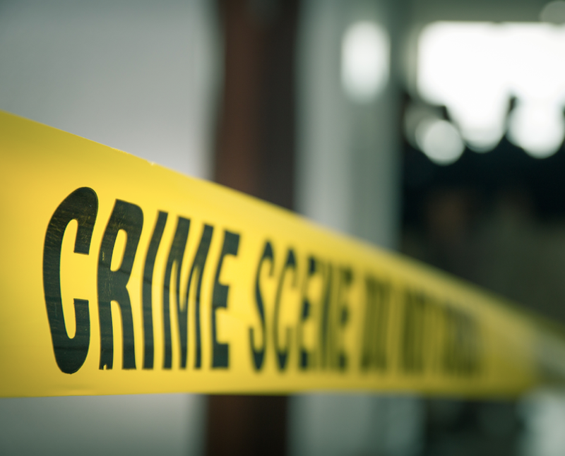 police crime scene tape