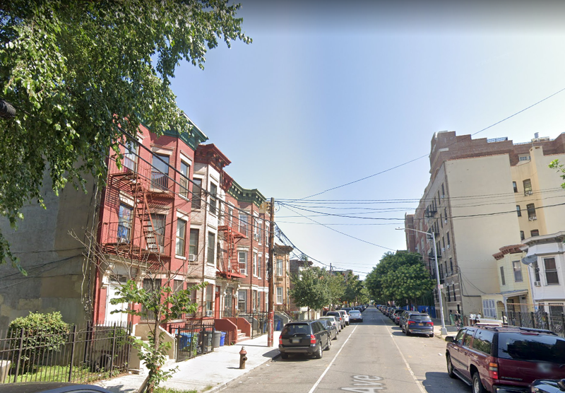 The boy fell from a three-story window on Vyse Avenue in the Charlotte Gardens section