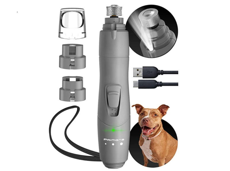 Dog Nail Grinder with LED Light