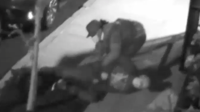 VIDEO: Man, 85, kicked to ground, robbed outside his Bronx home; suspect sought
