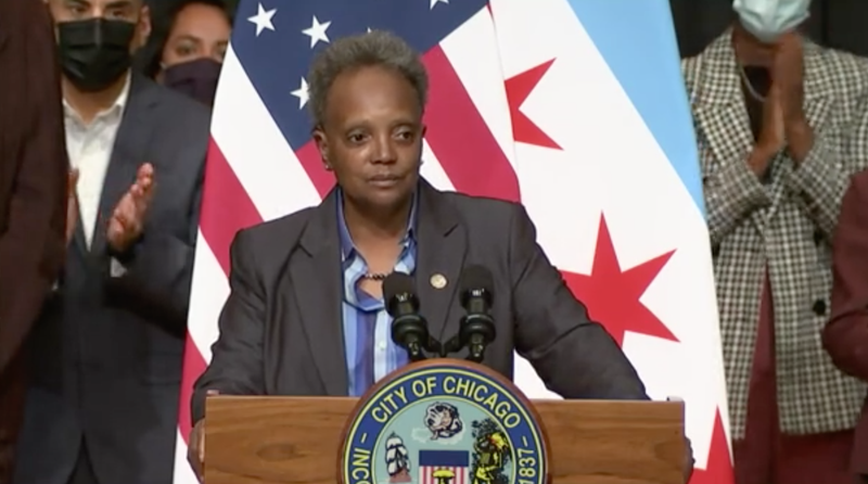 Mayor Lightfoot is pushing hard on the test of a guaranteed income program included in the nearly $17 billion budget the City Council approved Wednesday. 
