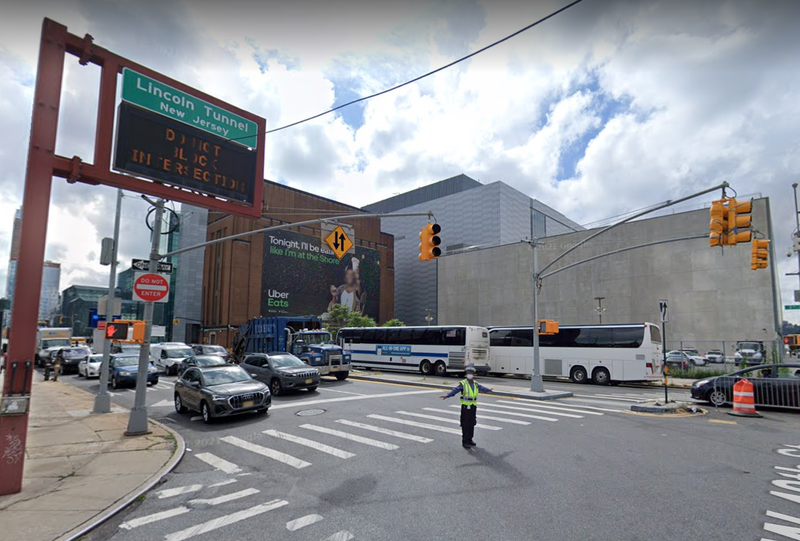 Intersection of the attack