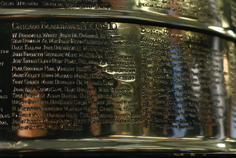 Stanley Cup closeup