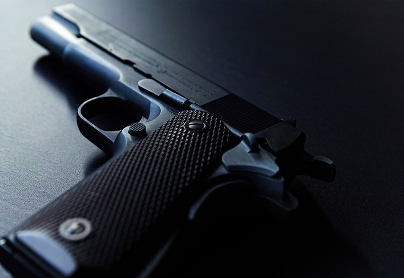 gun, illustration