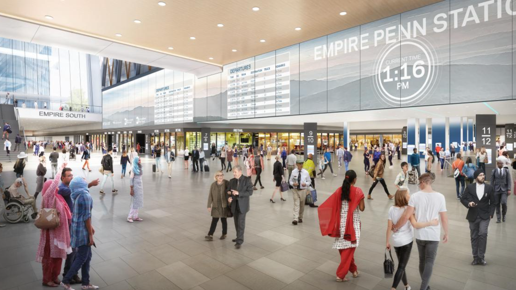 PHOTOS: Hochul unveils new plan to reconstruct 'hellacious' Penn Station