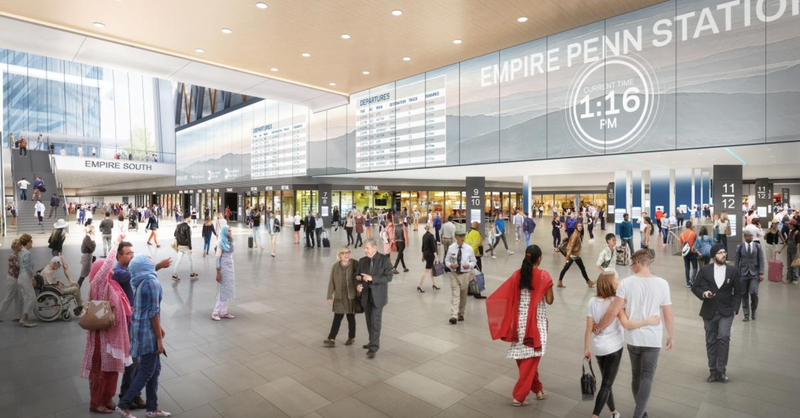 Penn station rendering 