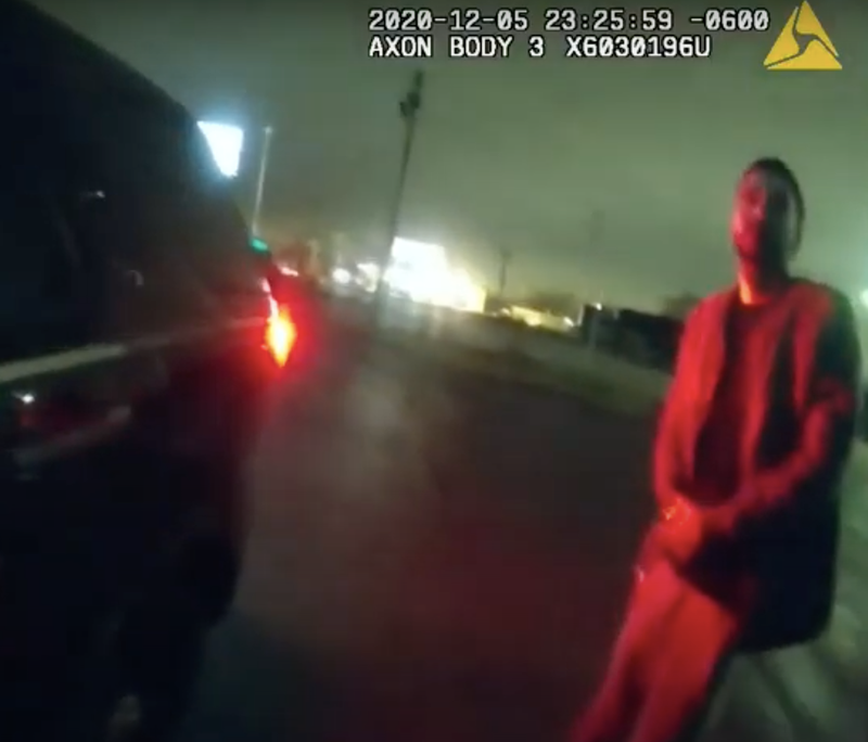 Quasai Alkafaween in body cam video