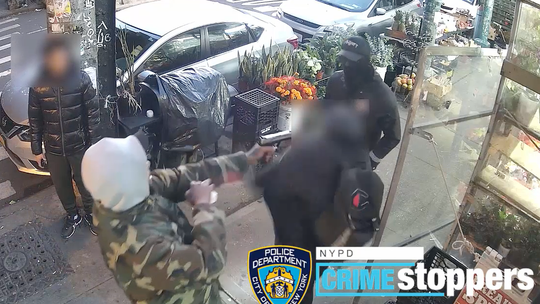 VIDEO: Mom pushing stroller shot in leg as gunman opens fire on Bronx street
