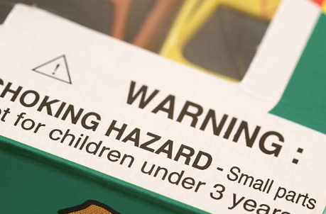 toys with choking hazards