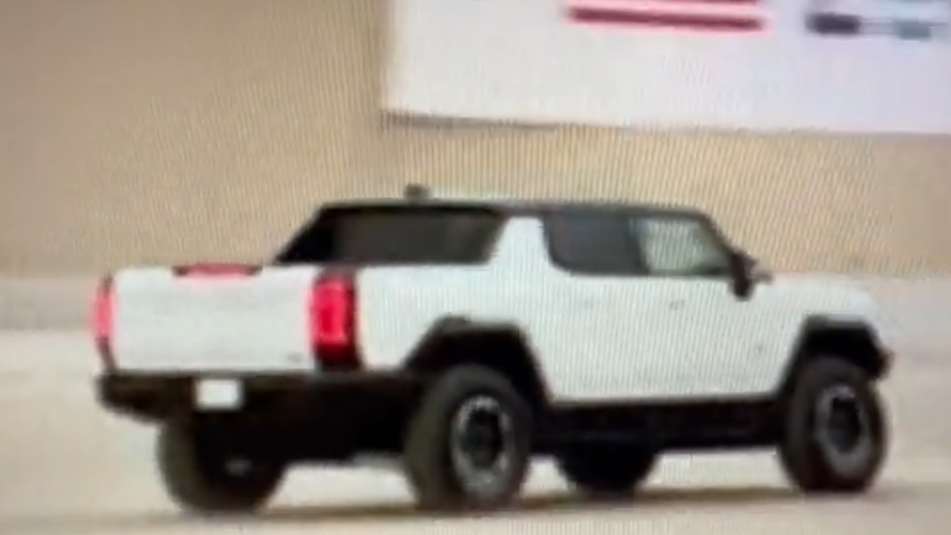 WATCH: Biden peels out in new Hummer EV during trip to Detroit