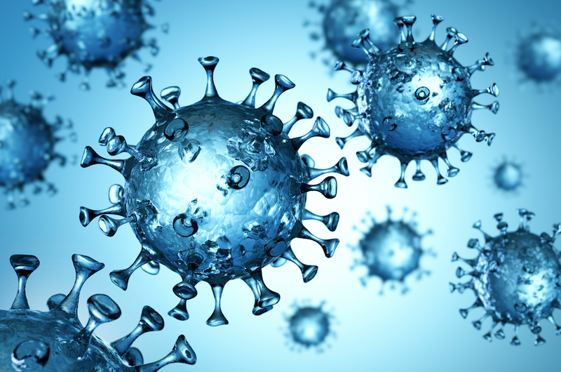 COVID-19 virus illustration
