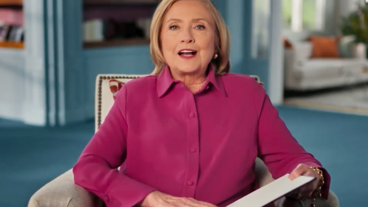 VIDEO: Hillary Clinton chokes up reading would-be 2016 victory speech: 'I’ve never read this out loud'