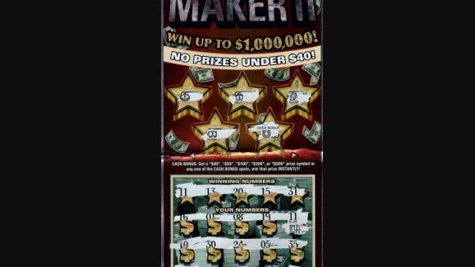 Metro Detroit woman wins $1M on scratch-off lottery ticket