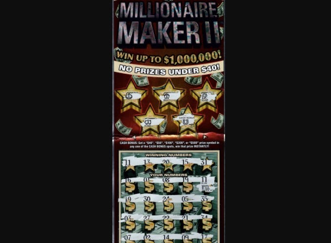 Winning scratch-off