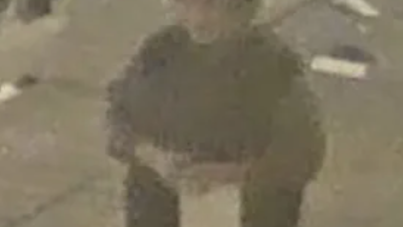 PHOTOS: Man who left racist flyers at Coney Island high school sought by NYPD