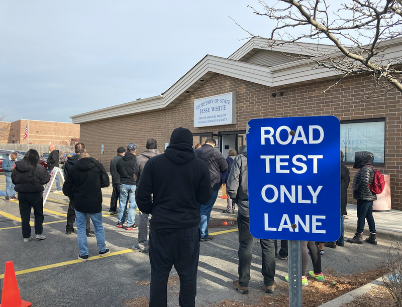 DMV line