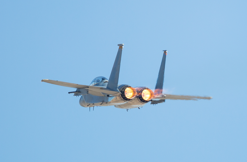 F-15 jet