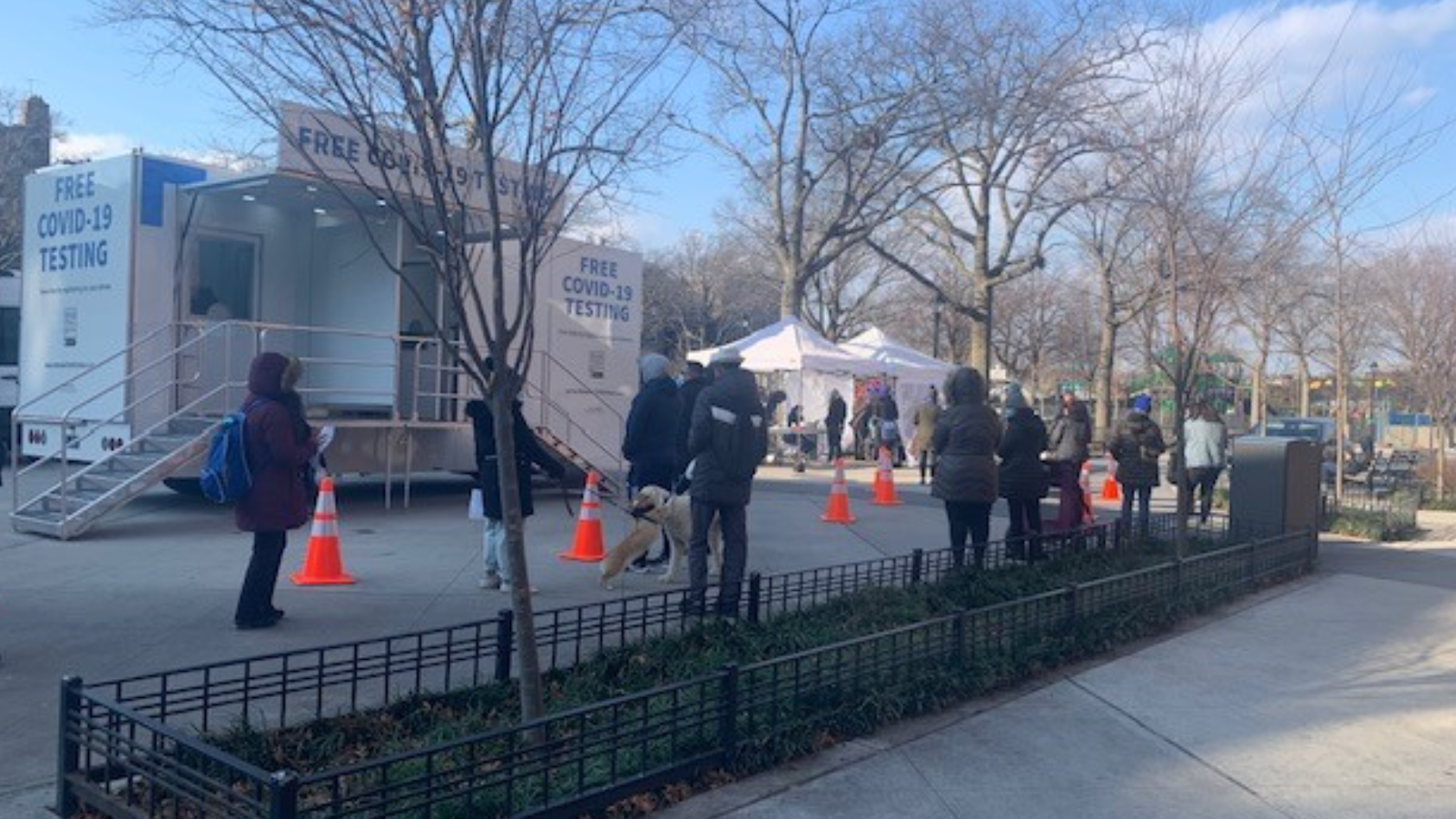 Federal COVID testing sites open in Queens; NYC hands out free at-home test kits