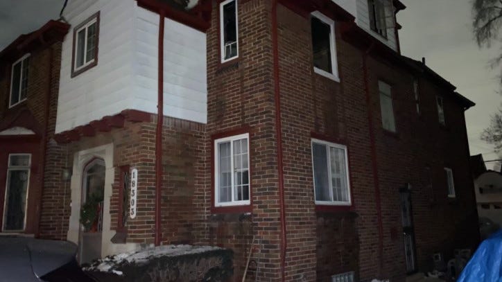 3 hospitalized, 2 in critical condition after Detroit house fire traps family inside