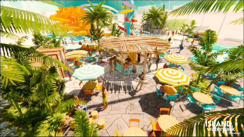 Rendering of ISLAND Waterpark
