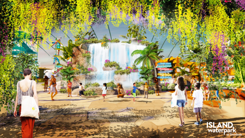 Rendering of Island Waterpark