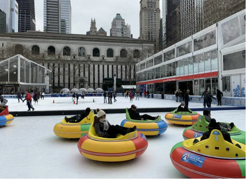Bumper Cars on Ice