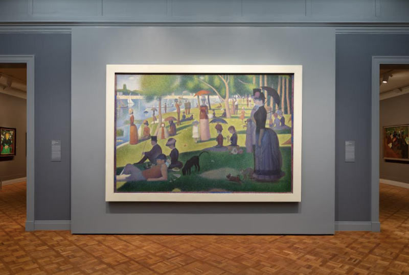 Seurat painting