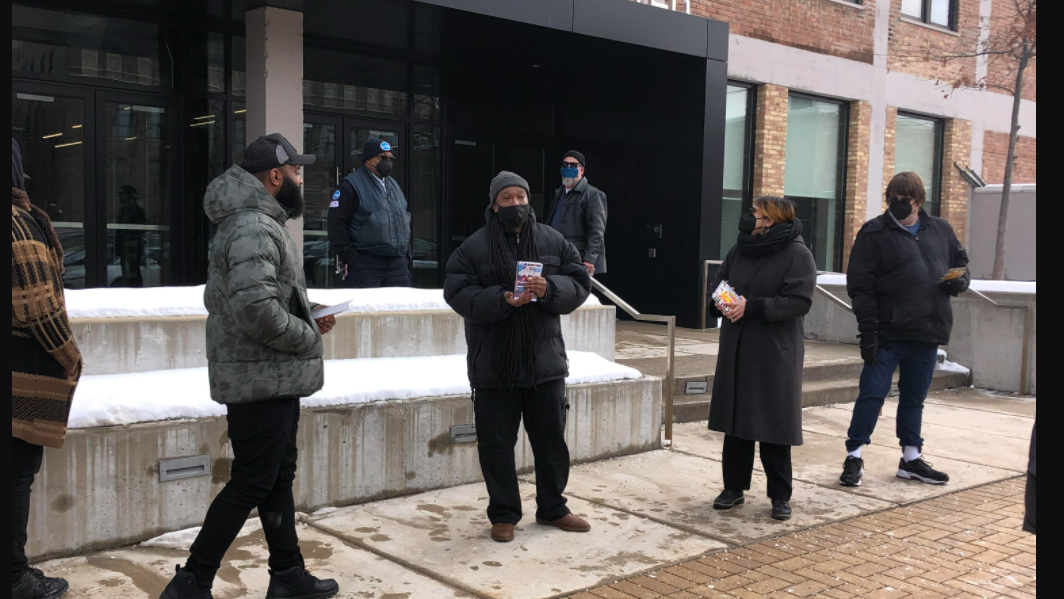 Protestors want CTA to stop services if Van Dyke is released from prison as scheduled