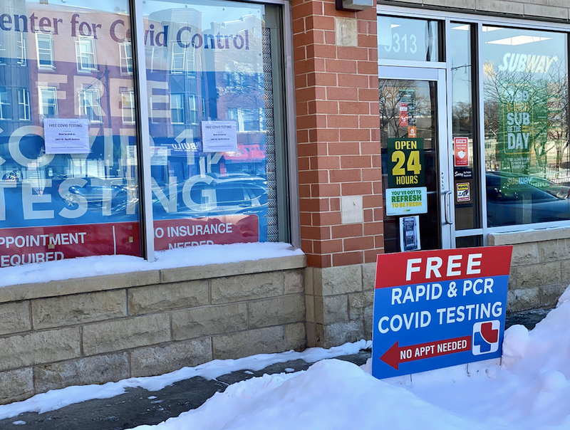 Center for COVID Control storefront
