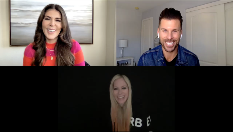 Avril Lavigne Zoom interview with Mercedes and J.C. from Mercedes in the Morning