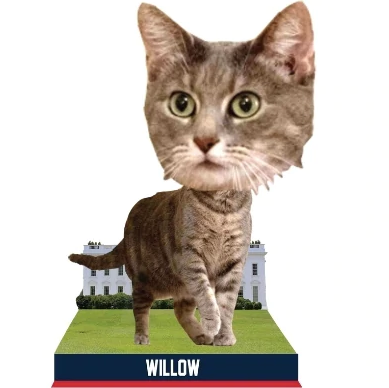 Willow bobblehead mockup
