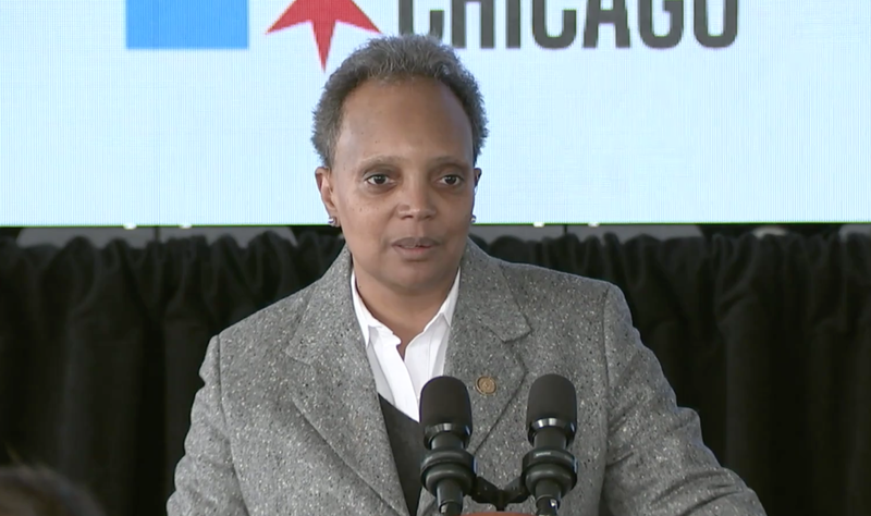 Mayor Lightfoot said she's deeply upset by the vandalism and anti-Semitic perpetrated over the weekend on the North Side.