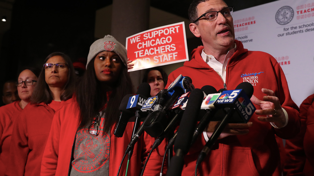 CTU President Jesse Sharkey says he won't run in next election