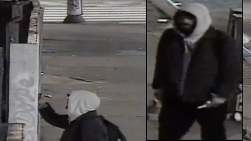 VIDEO: Man draws swastikas, anti-Black message in E. Harlem; suspect sought