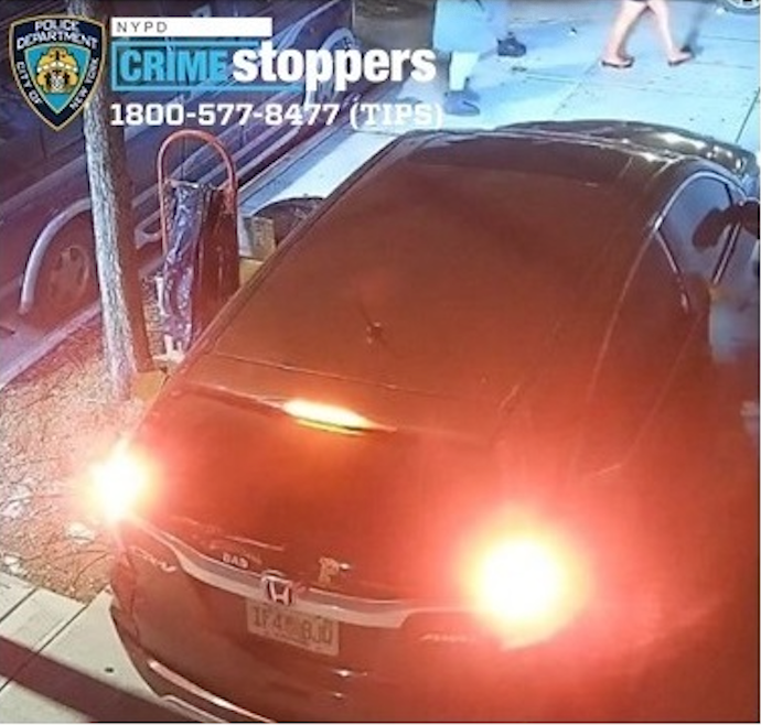 Honda CRV sought in Bronx homicide