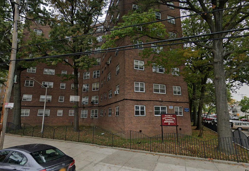 Eastchester Garden Houses where the incident took place