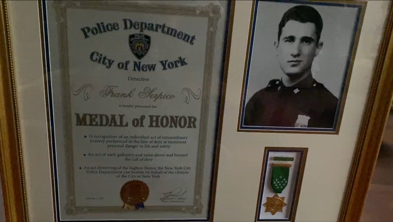 Frank Serico's Medal of Honor