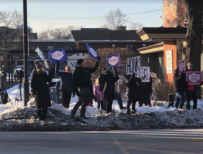 Glenview school protest
