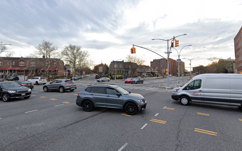 Intersection where accident happened