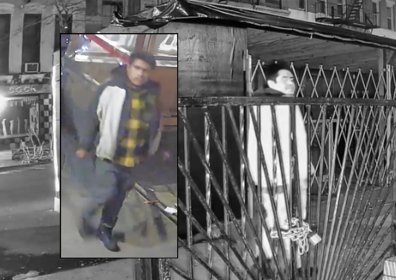 Police said the man attempted to rape the woman in the lobby of her apartment building at St. Marks Place and First Avenue