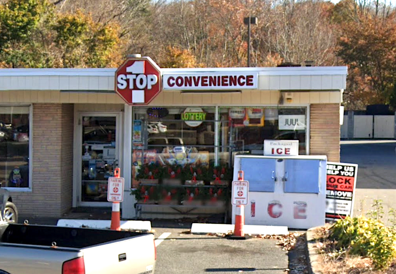 The winning ticket was sold at the One-Stop Convenience store in Cheshire