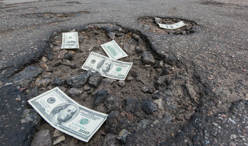 potholes