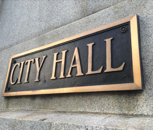 City Hall plaque