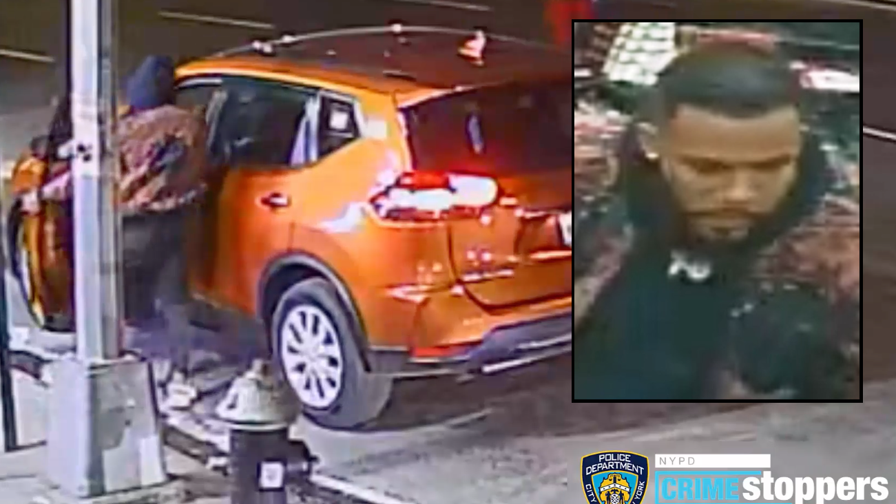 NEW VIDEO: NYPD searches for thief who stole SUV with boy inside in E. Harlem