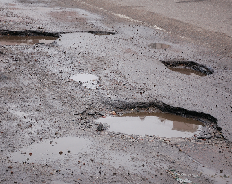 potholes