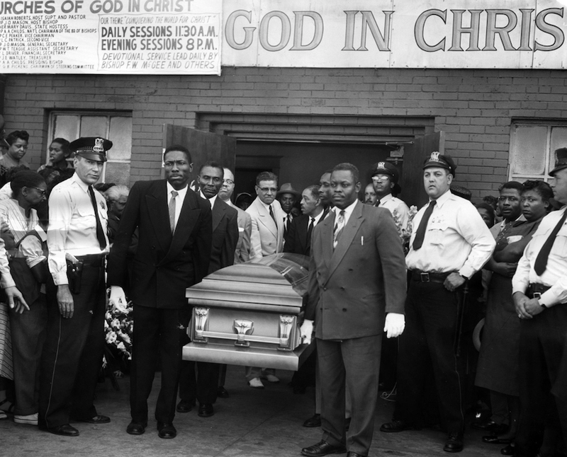 Emmett Till funeral