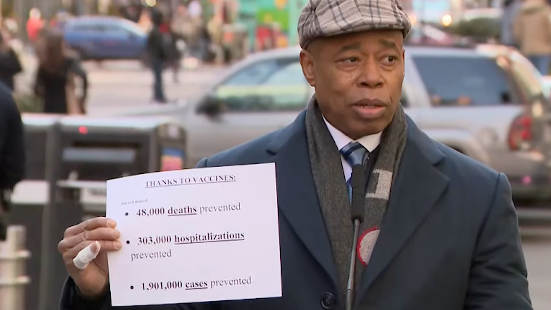 Adams ends mask mandate for schools, NYC vax passports starting Monday
